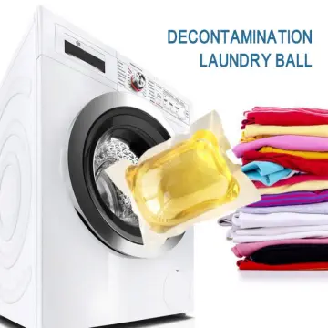 50/100pcs Laundry Gel Beads Laundry Ball Washing Ball Cleaner Capsules Washing Liquid Lasting Fragrance Liquid Laundry New