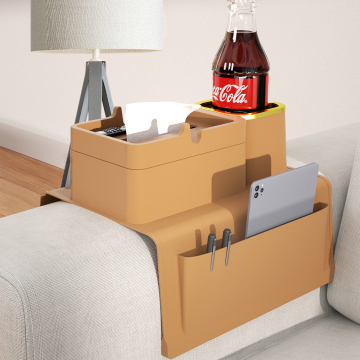 Heat and Cold Custom Sofa Drink Holder: Silicone Anti-Spill and Anti-Slip Couch Cup Holder
