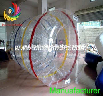 Top Quality PVC/TPU colourful water roller ,inflatable water roller ,water roller ball