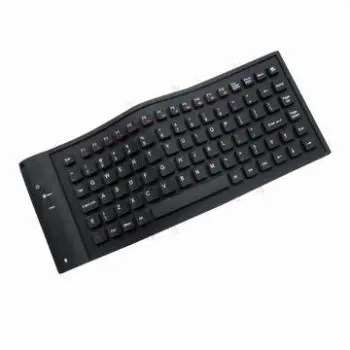 109 Keys Standard Waterproof USB Computer Laptop Silicone Keyboard