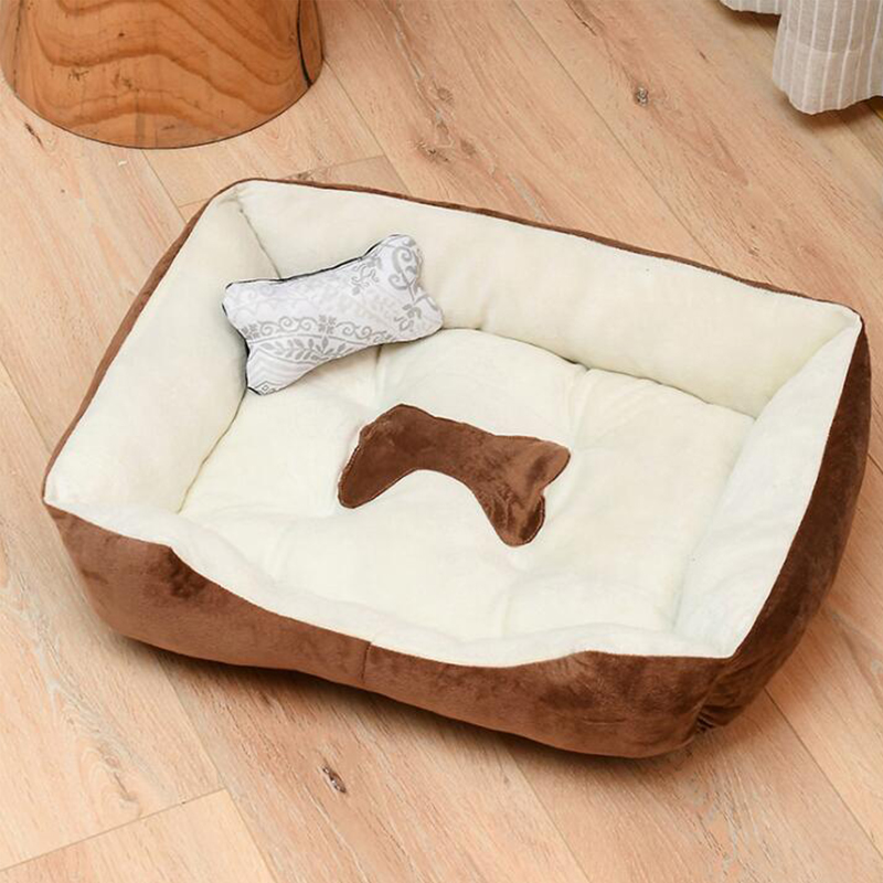 Model of Outer Brown Inside White Cat's Wo kennel