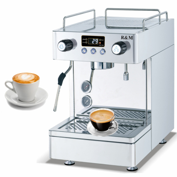 Mini Italian Espresso Machine for Latte Art and Commercial Use