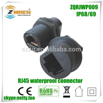 best rj45 connectors waterproof rj45 connector ZCWPRJ009