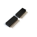 1.27 Single 180degrees row female connector