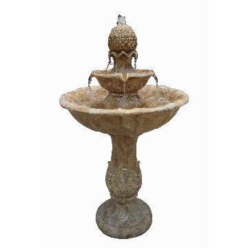 Verona three tiered brownstone fountain