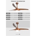 Energy saving residential ceiling fan with light