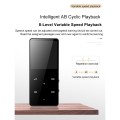 Mini Bluetooth MP3 MP4 Player 4GB With FM Media Touch Key Sport Music Speakers TXT E-book FM Recorder TF Card Droshipping#T2