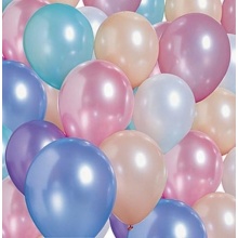 10inch 1.5g pearlized color latex balloon