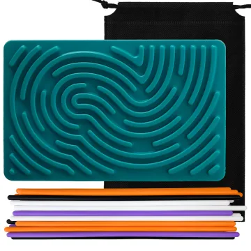 Sensory Integration and Anxiety Relief Toy: A Comprehensive Activity Board for Preschoolers, Autistic Children, and Anyone Seeking Stress Reduction with Silicone Design