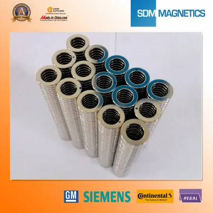 High performance machining technologies ring shape magnets