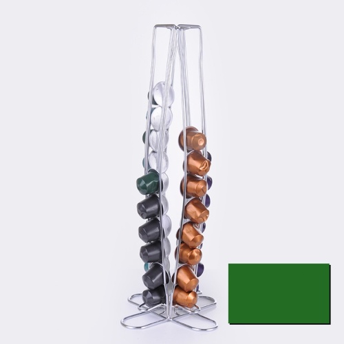 360 rotating coffee capsule storage rack