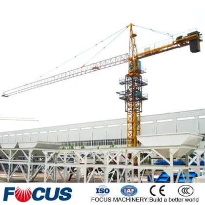 QTZ125 Tower Crane Supplier: 10 Ton Terex Comedil Factory