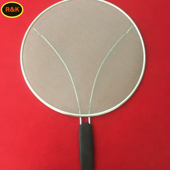 Kitchen cooking 13 inch plastic handle Splatter screen