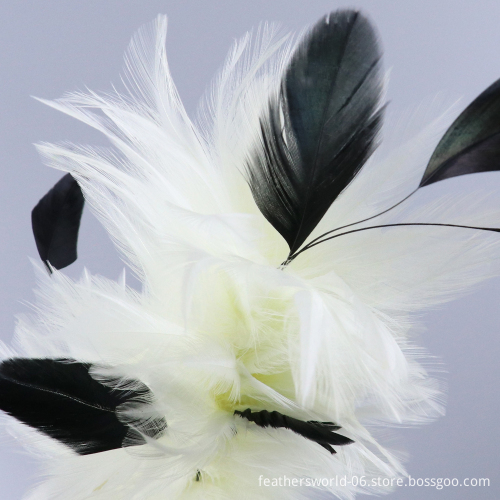 2021 Trend: Feathers and Brooches - Jewelry Crafts, Decoration Hats, Rooster Hackle Feathers, and Hair Accessories