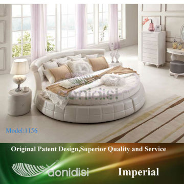 Queen size cheap round bed on sale 1156