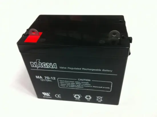 12V 70Ah VRLA AGM/SLA Batteries