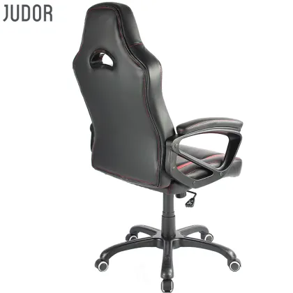 Judor Swivel Red Gaming Office Chair Gaming Racing Chair