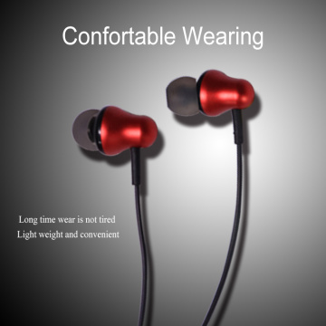 W10 Wired earphones with 3.5MM Gold Plated Plug