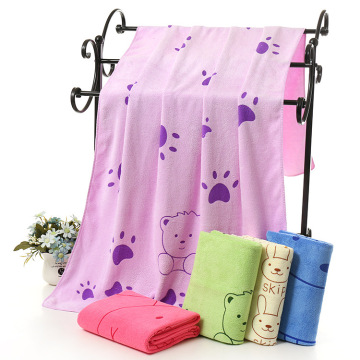 Wholesale logo microfiber beach towel 70*140cm