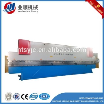 Hydraulic metal sheet press brake WC67K-320T/8000