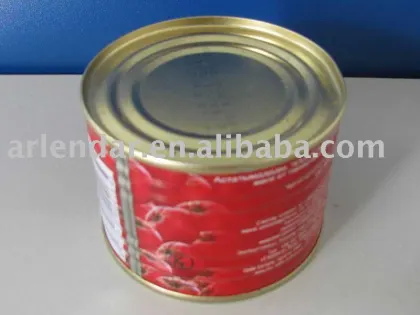canned tomato sauce