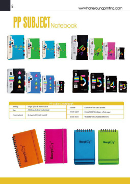 pp subject notebook