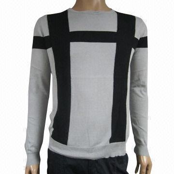 ชายเสื้อ jacquard ทำจากผ้าฝ้าย 100%