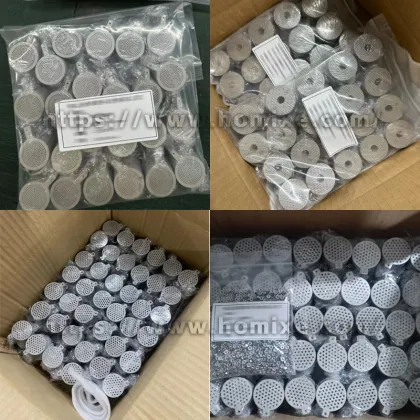 Platinum-Coated Titanium Electrode Mesh with Ti Binding Post for Electrolysis Coating