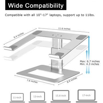 Bureau d&#39;ordinateur portable pliable réglable