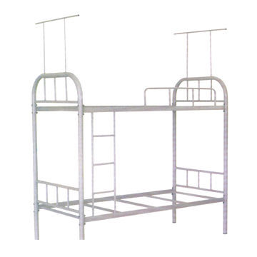 Bunk Bed with Mosquito Net Rack, Measures 190 x 90 x 165cm