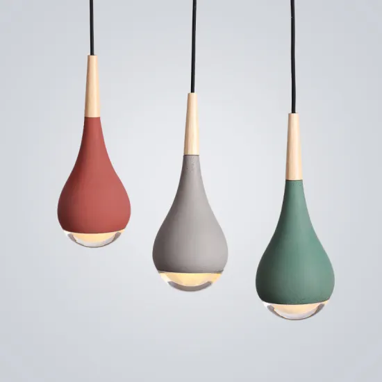 INSHINE Hanging Concrete Pendant Lights