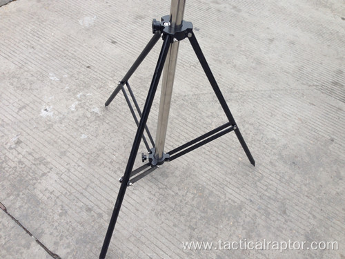 Stainless steel light weighted mast along with tripod