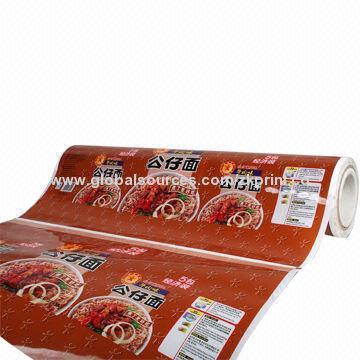 Automatic Packing Color Printing Roll Film, Made of BOPP/CPP (Transparent), with Customized Printing