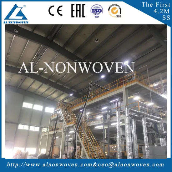 A.L Non woven Fabric Making Machine With S/SS/SSS/SMS/SMMS Model