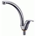 ก๊อกเดี่ยวอ่างล้างหน้าแบบหรูหรา Golden Gooseneck Swan Birds ทองเหลือง ห้องอาบน้ำ อ่างล้างหน้า Faucet