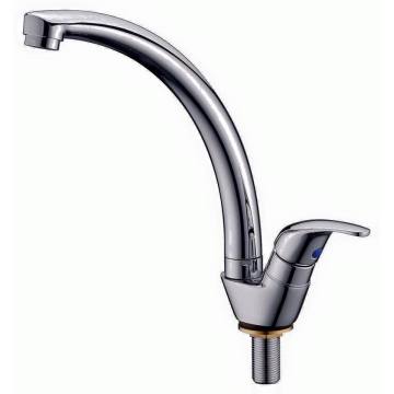 Brushed Nickle Metal Material Kitchen Mixer Faucet