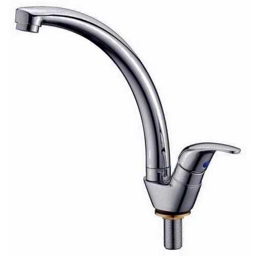 Faucet ครัวน้ำเย็นติดผนังสีดำด้าน