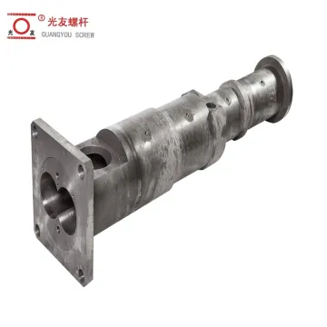 Surface Finished Conical Dual Hole Barrel for PVC Fitting Extrusion Line