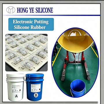 Silicone per invasatura elettronica con riempimento di precisione