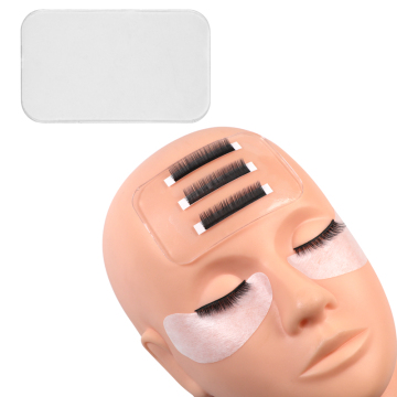 Silicone Eyelash Extension Pallet Tray for Makeup