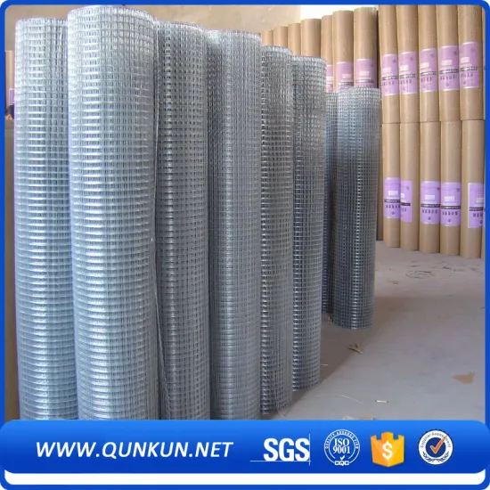 welded wires mesh sizes chart