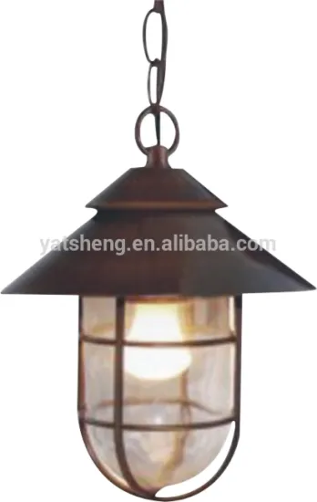Morden style Outdoor Garden Hanging Classic Glass Lights