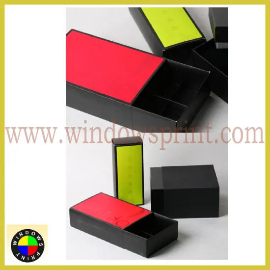 Color Printed macaron paper box