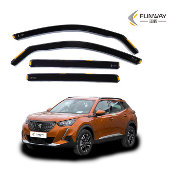 Fit for Peugeot 2008 2013-up 5 Door HB PMMA Car Window Visor