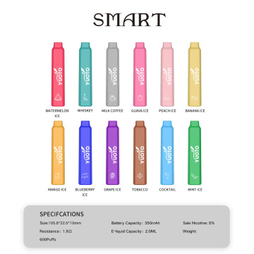 Yuoto Disposable Vape 600puffs Pen