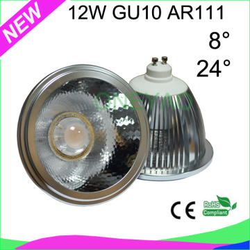 IES file avilable 12W dimmable 8 degree LED GU10 AR111