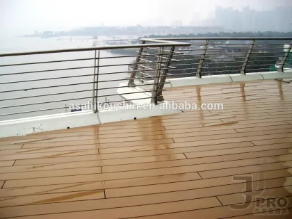 Extruded Plastic Composite Decking Composite Decking Solid