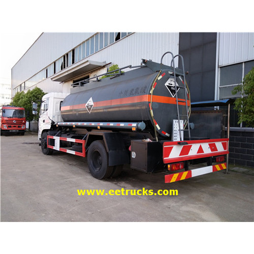 Dongfeng 9000 Litres Hydrochloric Acid Transport Tankers