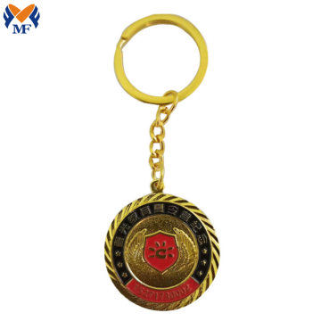 Wholesale Custom Metal Enamel Keychain