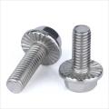 Din6921 Hex Flange Serrated Cap Bolts For Machine